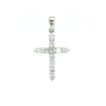 Elegant Diamond Cross Pendant