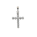 Elegant Diamond Cross Pendant