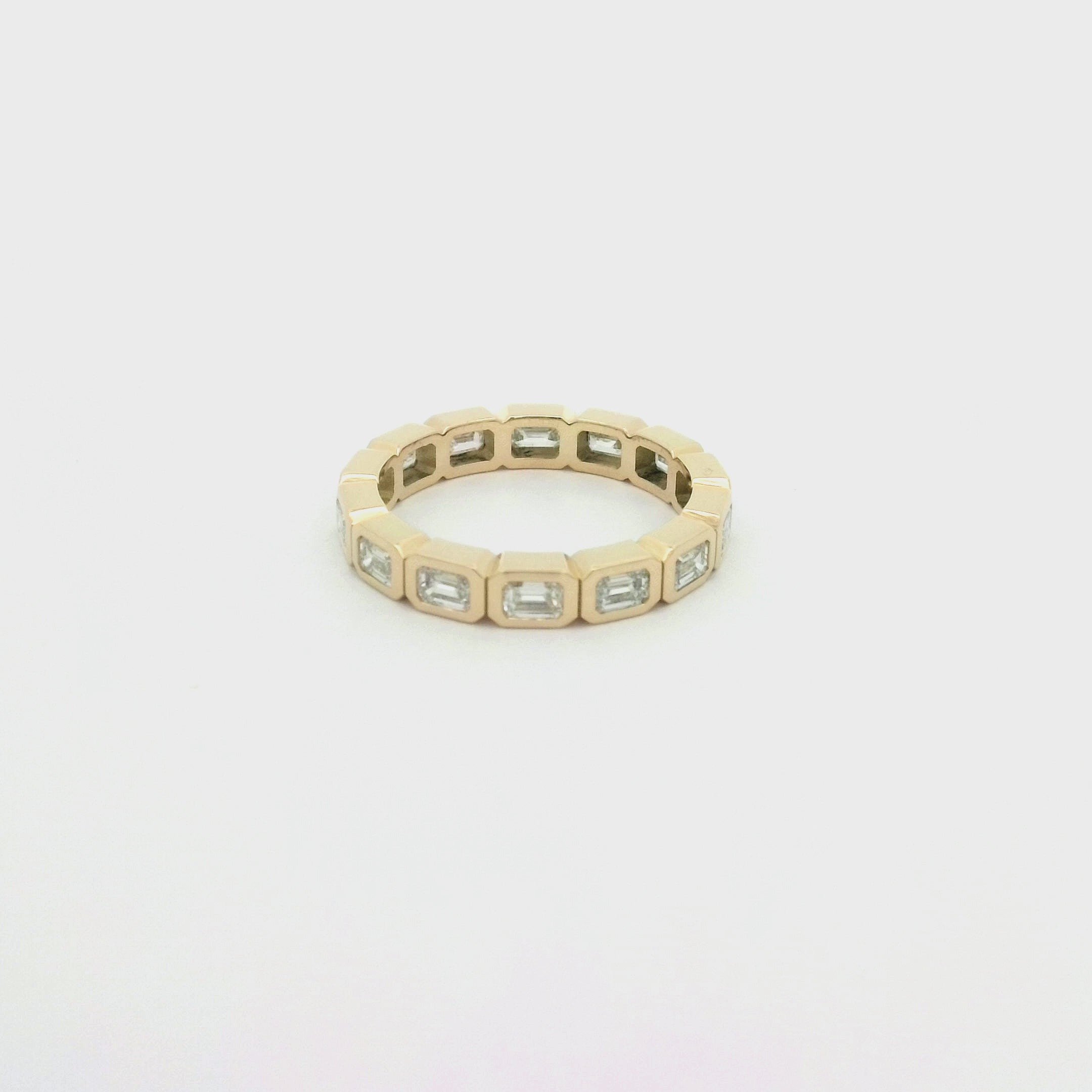 Honeycomb Eternity Ring
