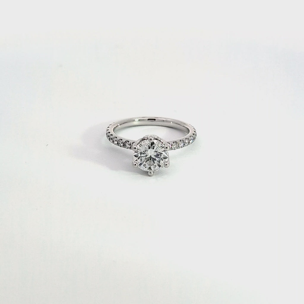 Elegant Diamond Engagement Ring